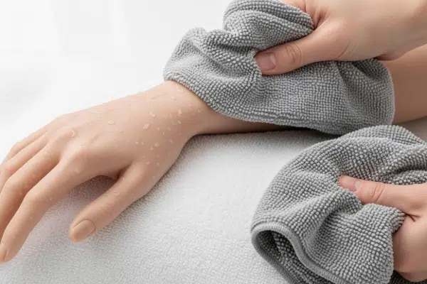 Séchage de la peau de votre sex doll