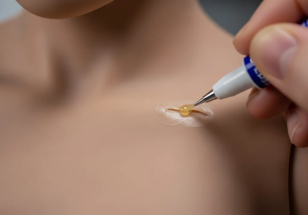 Réparation durable d’une sex doll en silicone avec adhésif adapté